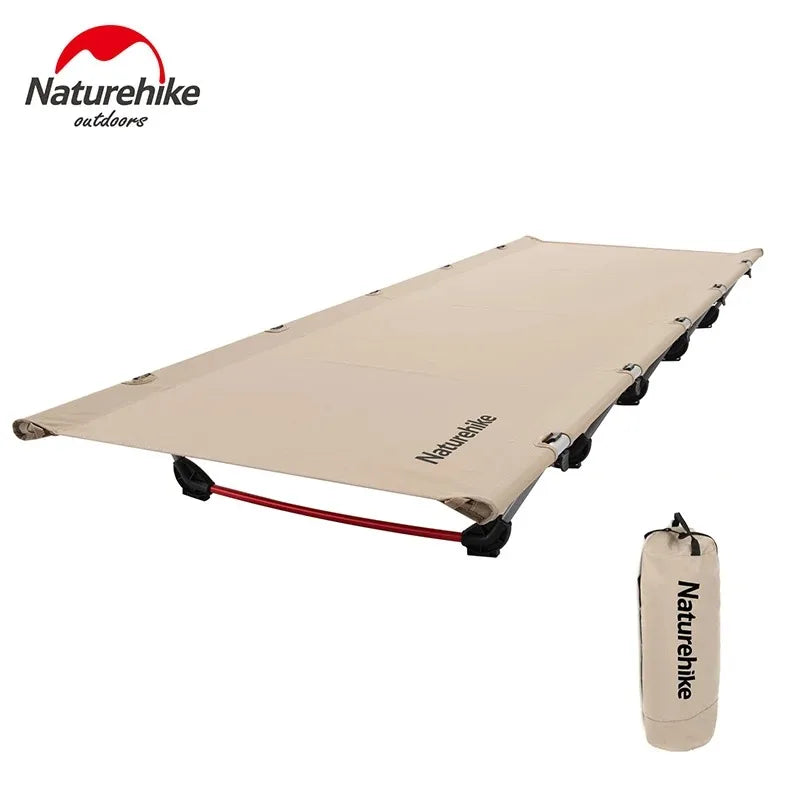 Naturehike XJC05 Folding Bed Compact Ultralight Camping Bed Outdoor Camping Hiking Travel Folding Backpacking Cots NH20JJ001