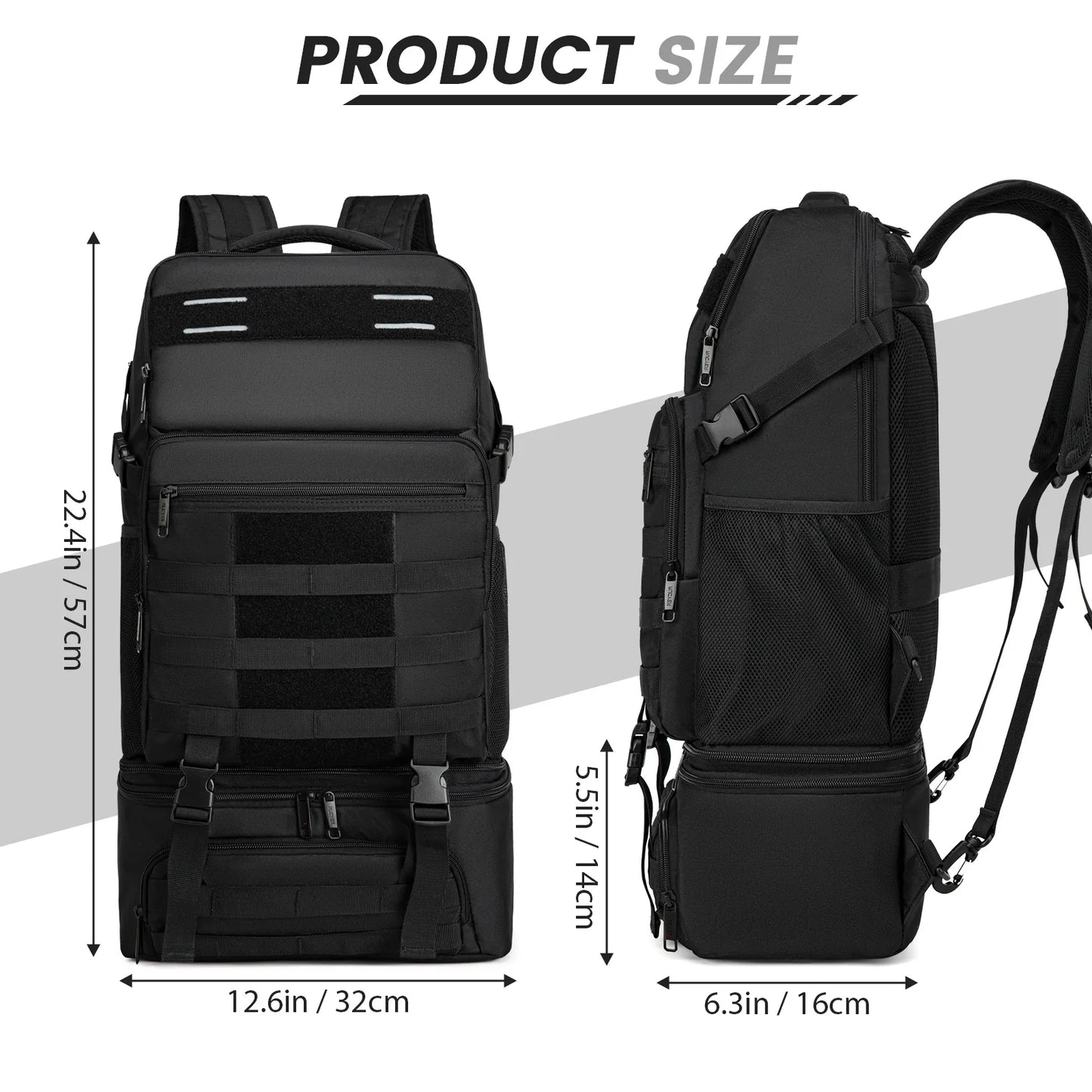 Insulated Backpack with Refrigeration Compartment Suitable for 15.6-inch Laptop Bag Suitable for Work Travel Other Activities