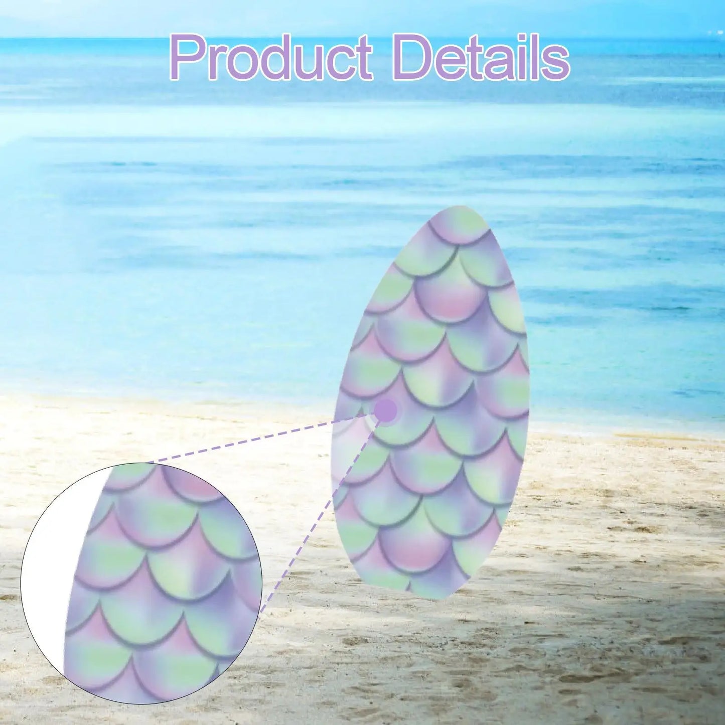 Skimboard Surfboard Water Sports Portable Universal Versatile Practical 89cm Wood Skim Board Beginners Teenagers Kids Adults