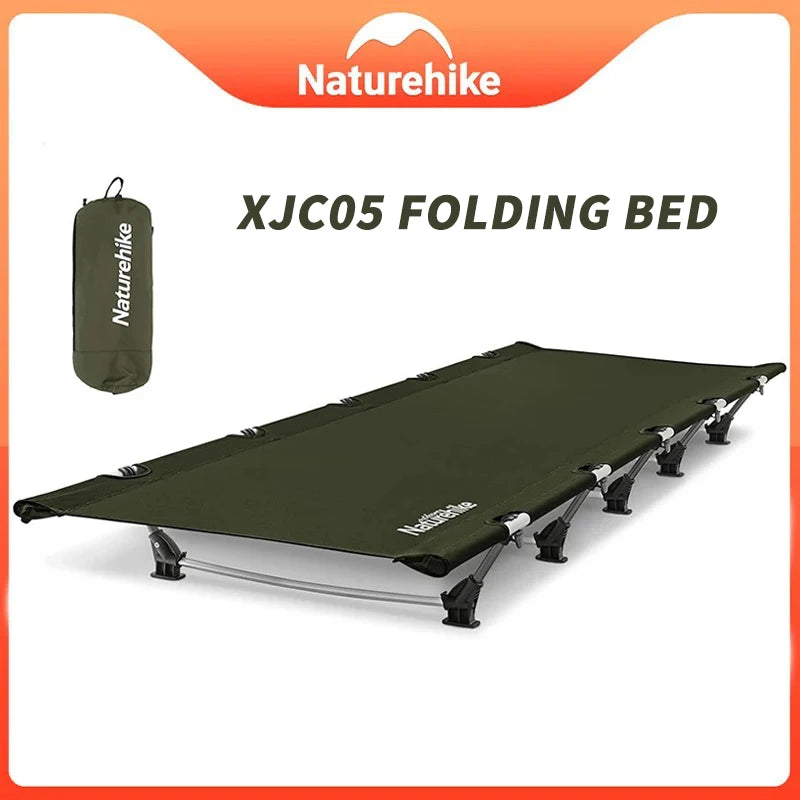 Naturehike XJC05 Folding Bed Compact Ultralight Camping Bed Outdoor Camping Hiking Travel Folding Backpacking Cots NH20JJ001