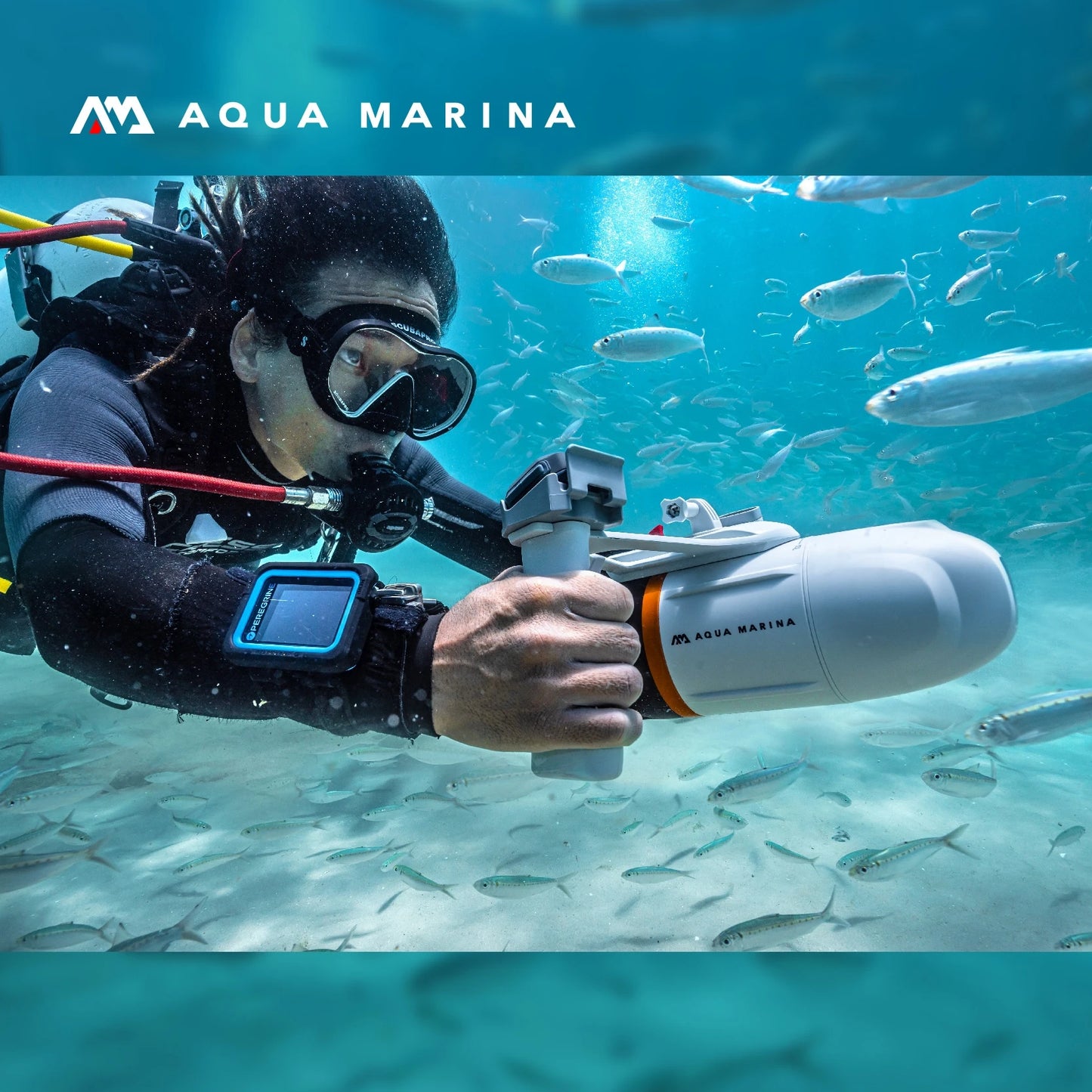 AQUA MARINA BLUEDRIVE X/XPRO Paddleboard motor with Accessories for Handheld Diving