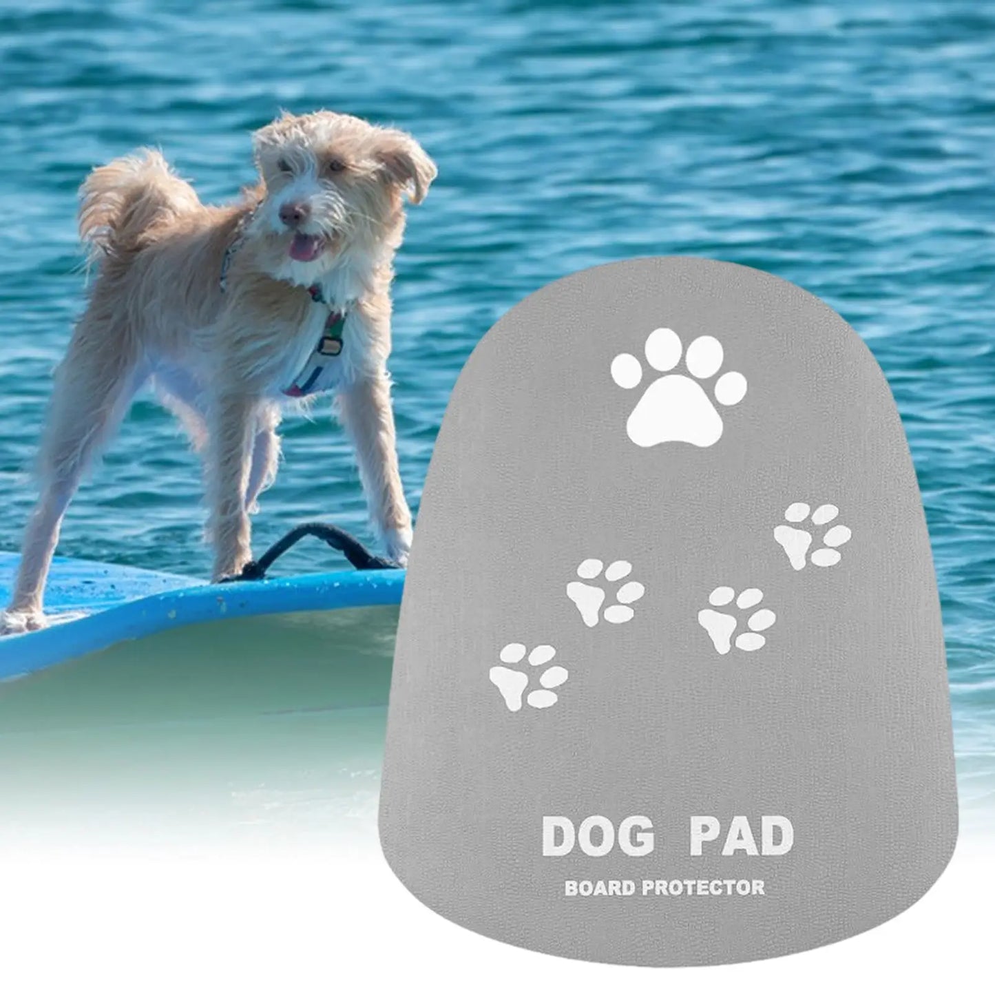 Dog Traction Pad for Kayak Non-Slip Traction Pad Deck Grip Mat Anti-Slip Water Sports Surf Paddleboard Supplies for Skimboard