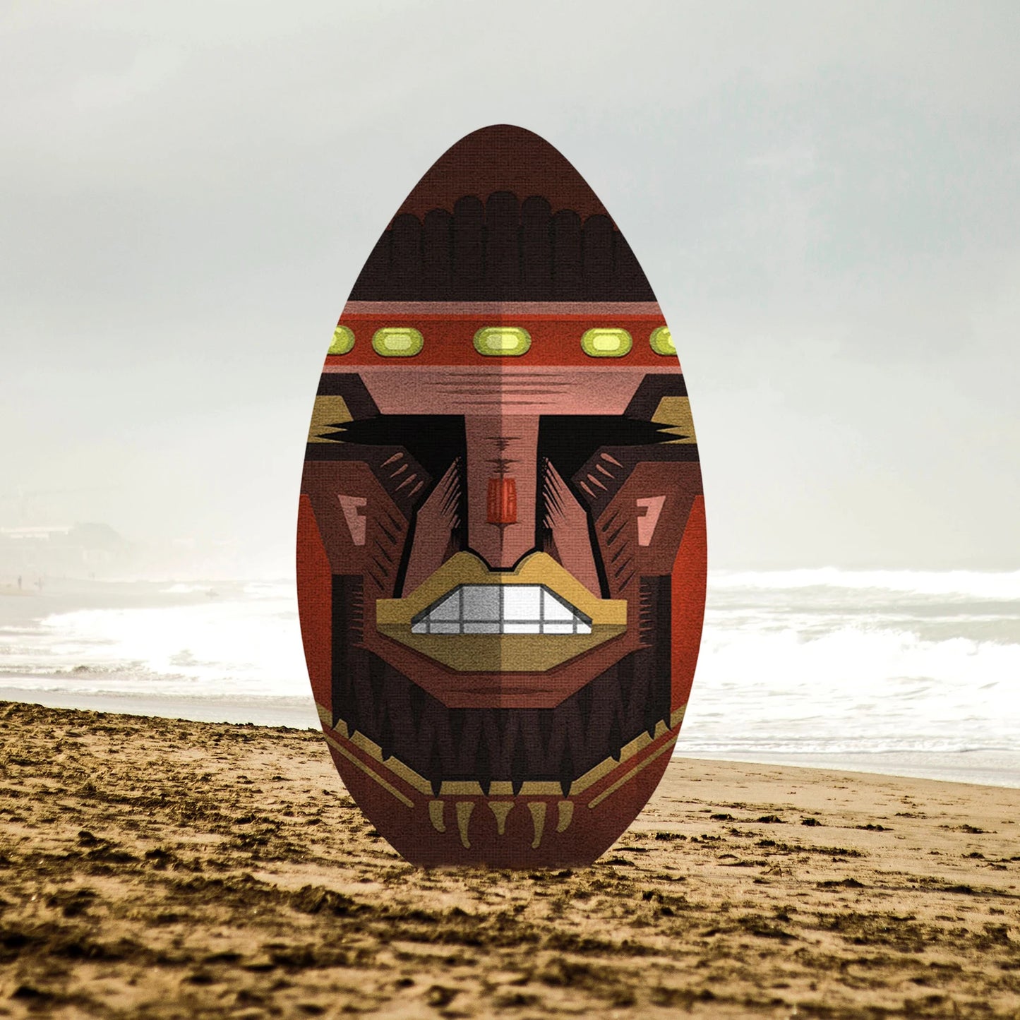 35" High Gloss Beach Skim board