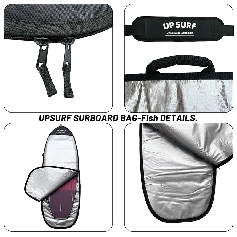 High-Quality Waterproof Surfboard Bag for SUP/Skimboard Durable Board Cover with Adjustable Padded Shoulder Strap,Surfing
