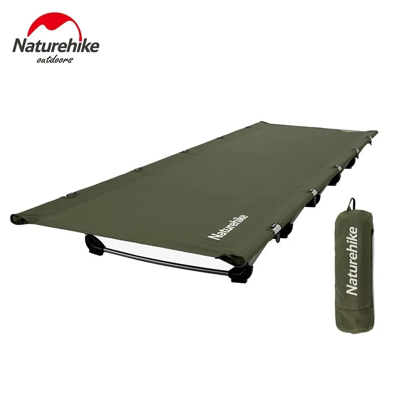 Naturehike XJC05 Folding Bed Compact Ultralight Camping Bed Outdoor Camping Hiking Travel Folding Backpacking Cots NH20JJ001