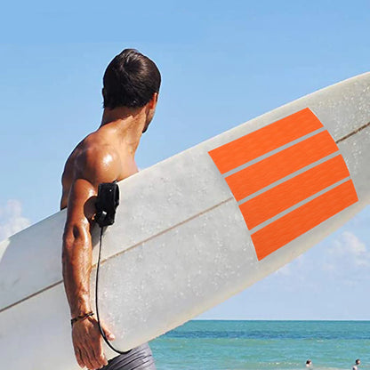 4Pcs Surfboard Traction Pads Surfing Front Traction Anti Slip Pad for Skimboards Kayak Surfing Front Traction Anti Slip Pad