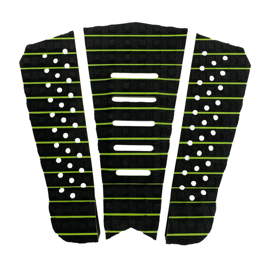 Skimboard Traction Tail Pad 3 Piece Stomp Pad SUP Foot Pads Surf Kiteboard EVA Deck Grip