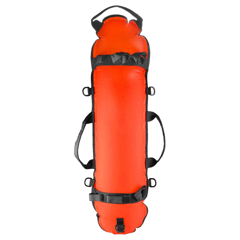 Inflatable Safety Float Scuba Diving Surface Marker Signal Float with Dive Flag 78LBS Maximum Bearing Weight Scuba Diving