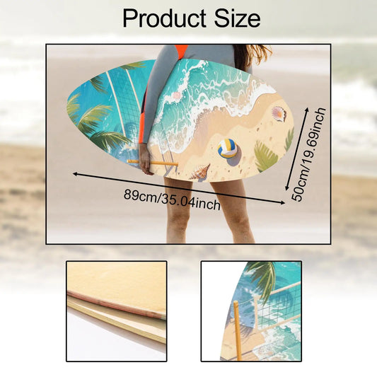 35 inch Wood Skim board for All AGES