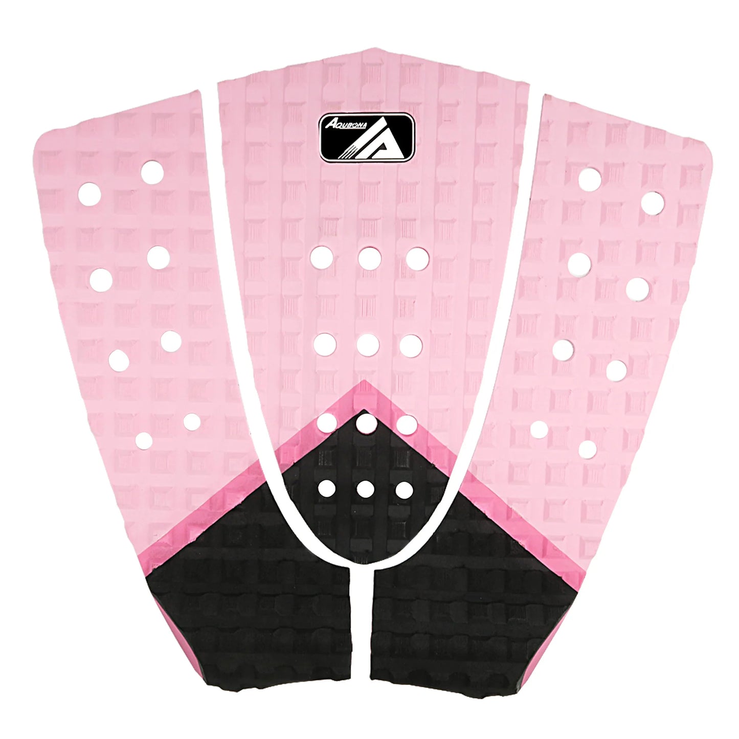 Surfboard Traction Pads 3 Piece EVA Deck Pads with Kicker for Stomp Skimboards Funboard Fish Board Blue/Orange/Pink/Brown