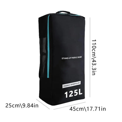125L Paddleboard Backpack Surfboard Travel Bag Carrying Stand Up Paddle Board Carrier Surfing Dry Bags For SUPs Kayaking