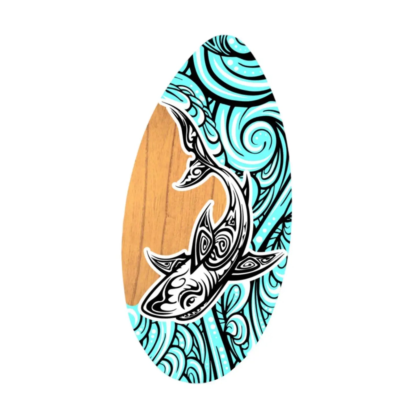 Skim Board Water Sports Wooden Water Sports Shallow Water Skimboarding Beach Sand for Adults Sports Outdoors Teenagers