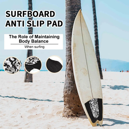 Skimboard Traction Pads 3 Pieces Anti Slip Surfboard Grip Pad Water Sports Accessories For Backyard Beach Summer Outdoor Pool