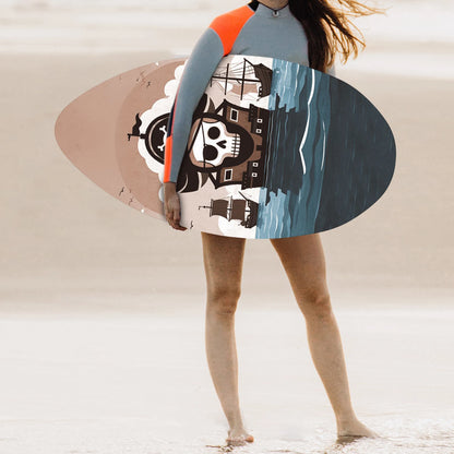 35" High Gloss Beach Skim board