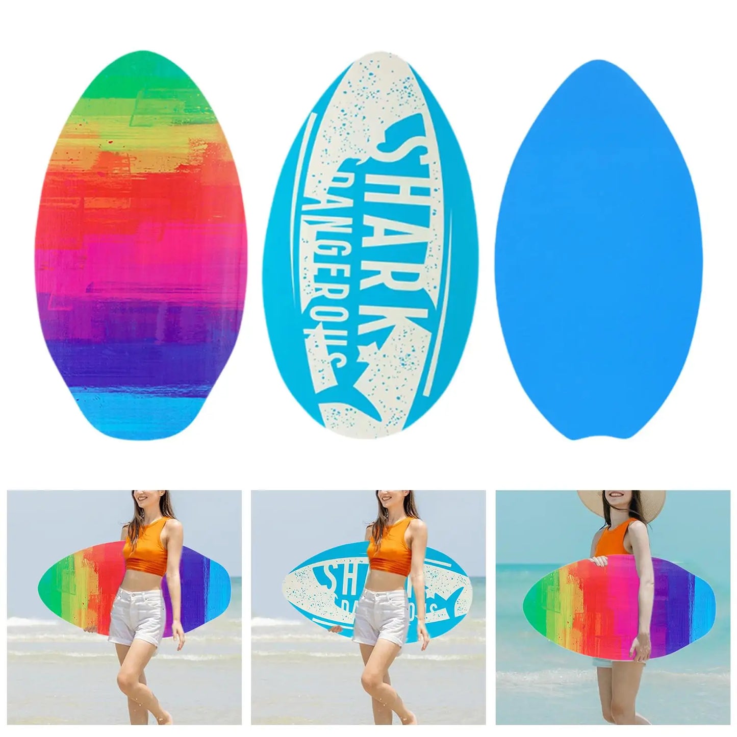Shark Skimboard for All-Ages