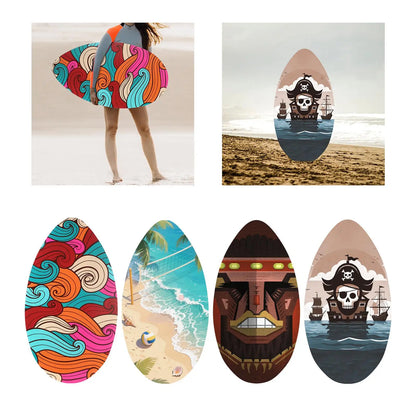 35 inch Wood Skim board for All AGES