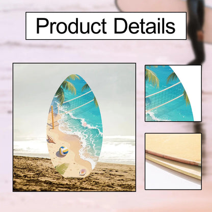 35 inch Wood Skim board for All AGES