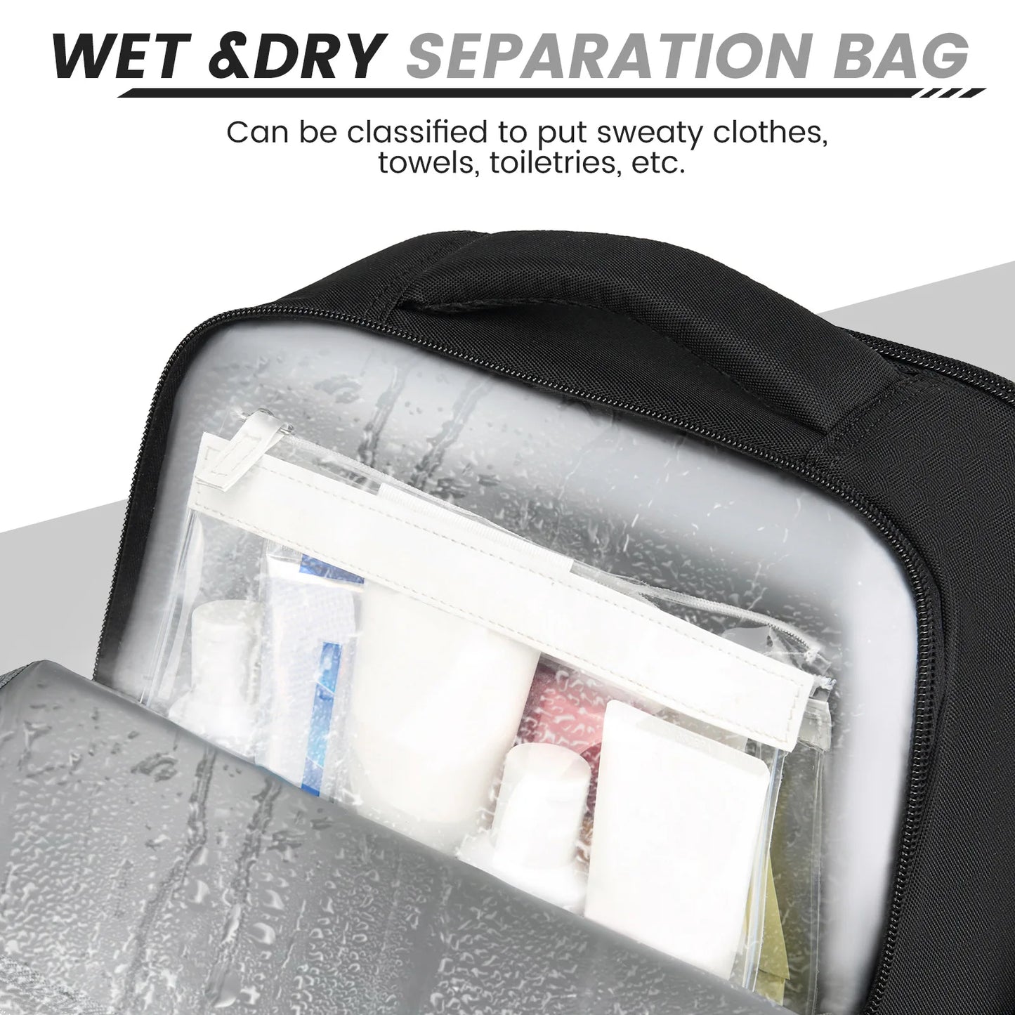 Insulated Backpack with Refrigeration Compartment Suitable for 15.6-inch Laptop Bag Suitable for Work Travel Other Activities