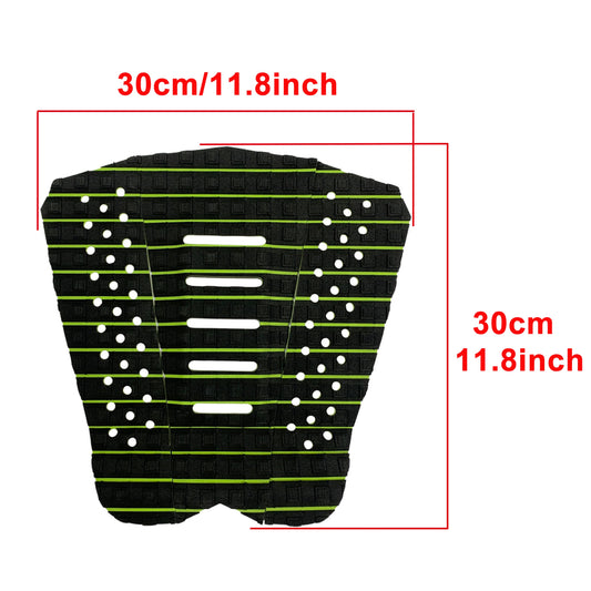 Skimboard Traction Tail Pad 3 Piece Stomp Pad SUP Foot Pads Surf Kiteboard EVA Deck Grip