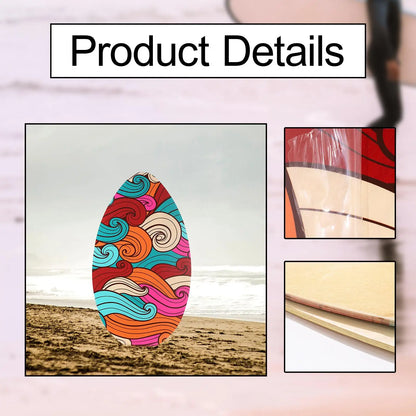 Beginners Skim boards Stand up with High Gloss Finish