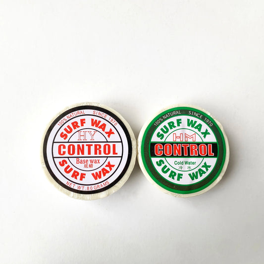 2-Pack Surfboard Wax Natural Surf Base Wax Non-Slip for Cool/Cold/Warm/Tropical Temperatures Skimboard Skateboard Round Waxes