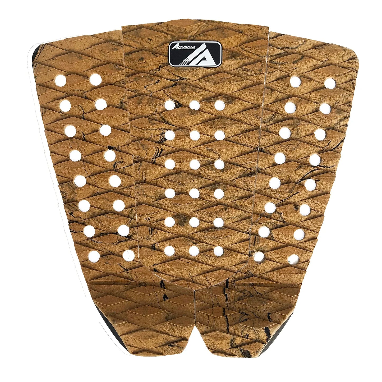 Surfboard Traction Pads 3 Piece EVA Deck Pads with Kicker for Stomp Skimboards Funboard Fish Board Blue/Orange/Pink/Brown