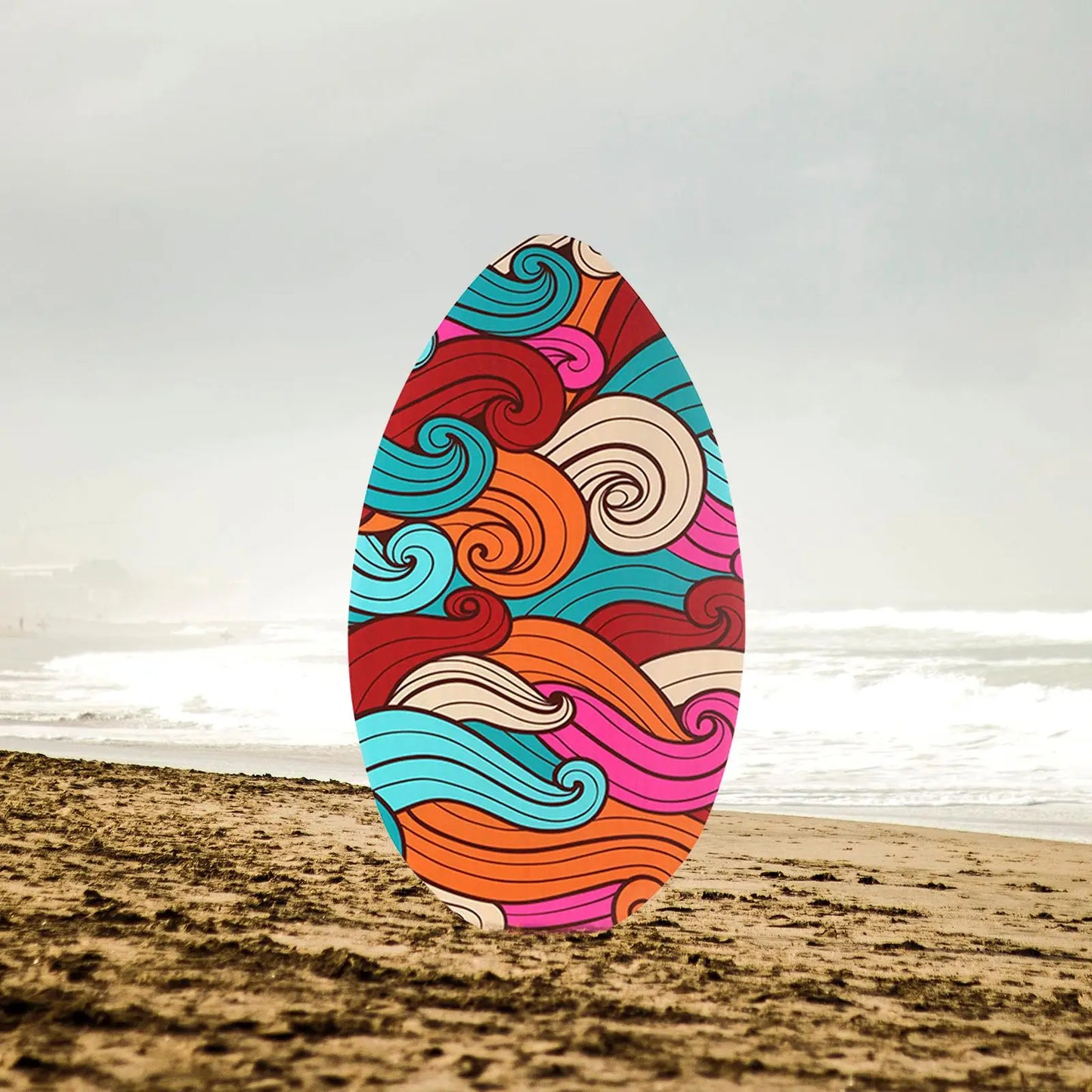 35 inch Wood Skim board for All AGES