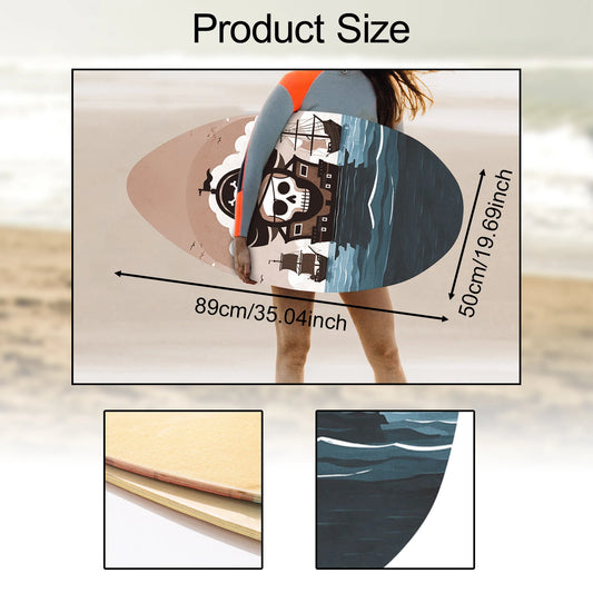 35" High Gloss Beach Skim board