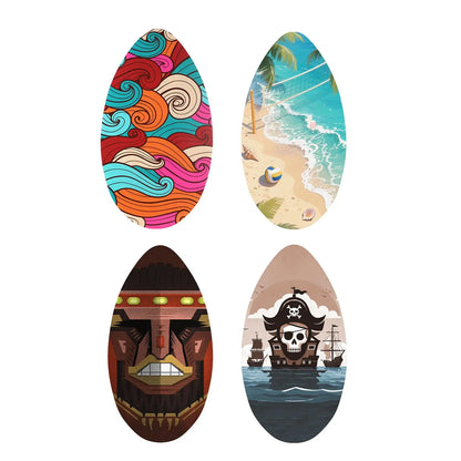 35 inch Wood Skim board for All AGES