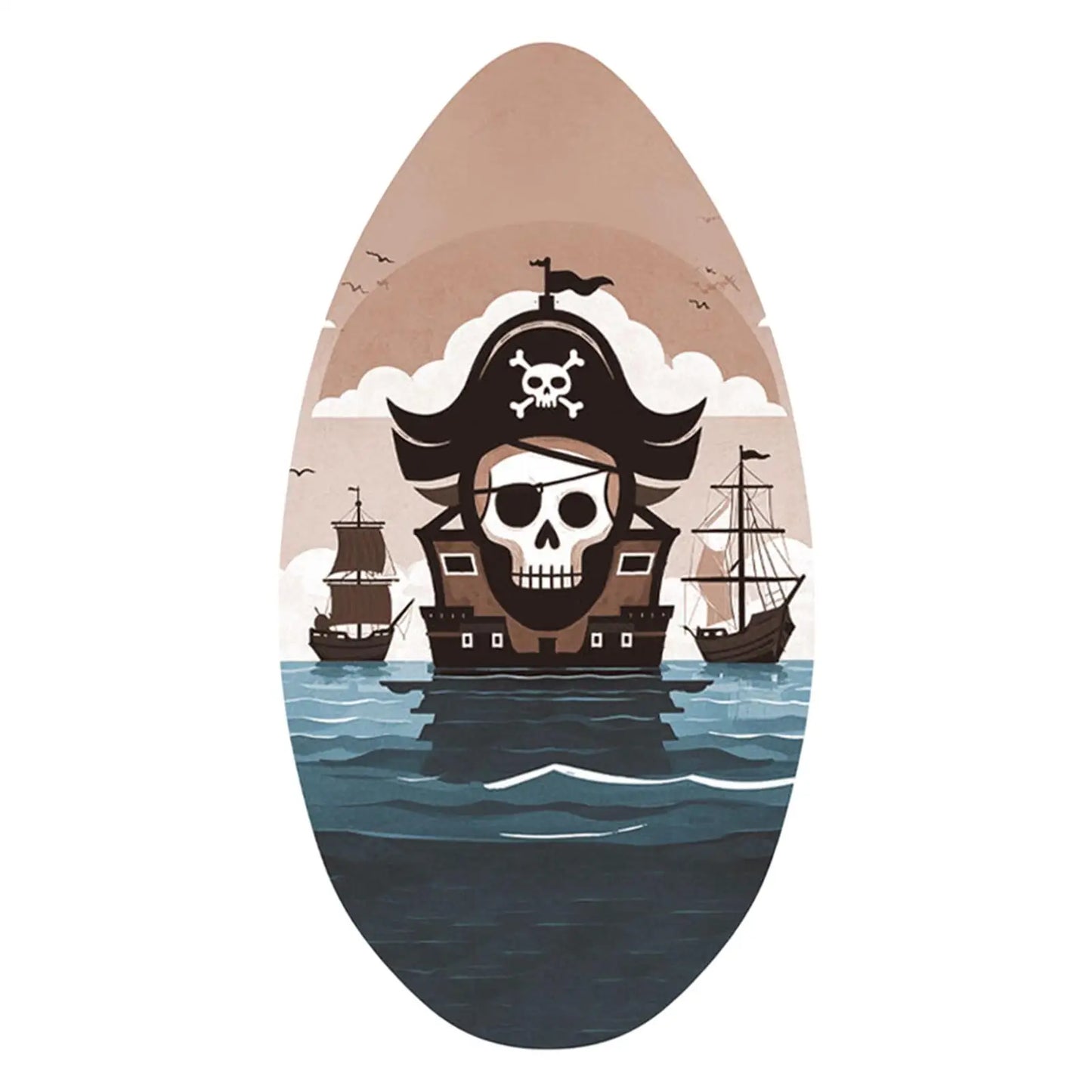 35 inch Wood Skim board for All AGES