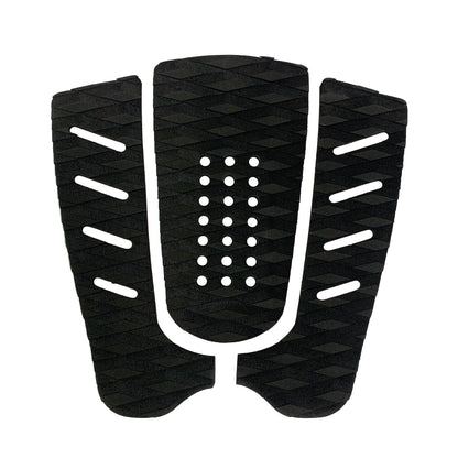 Skimboard Traction Tail Pad 3 Piece Stomp Pad SUP Foot Pads Surf Kiteboard EVA Deck Grip